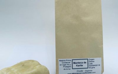 Manteca de Karité cruda, orgánica 50 gramos