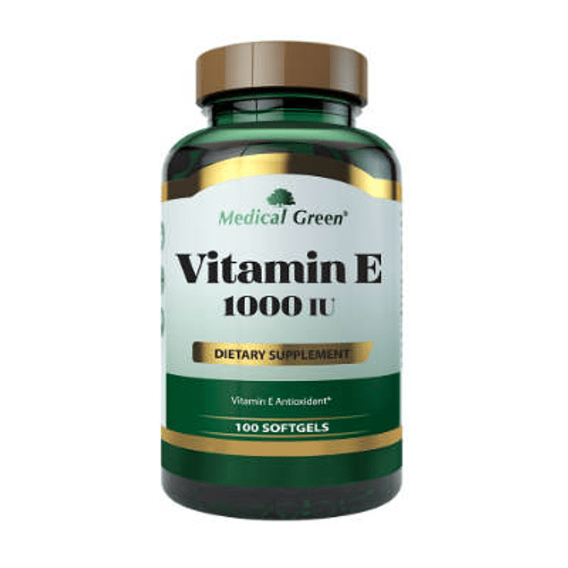 Vitamina E 1000 IU Cápsulas x 100