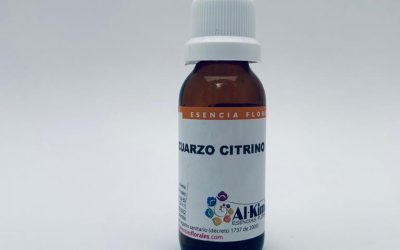 Cuarzo Citrino Botella Stock