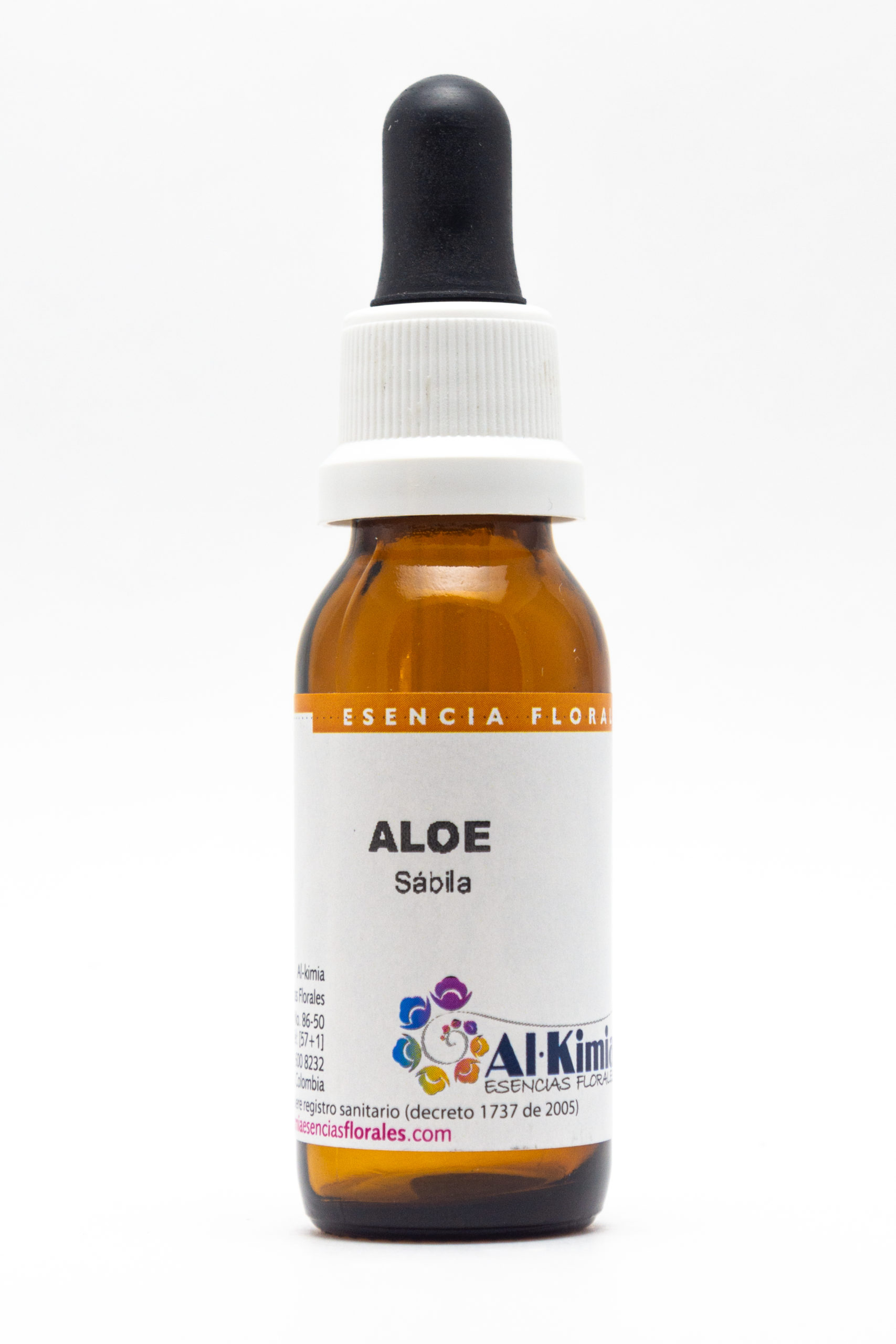 Aloe (sabila) Botella Stock