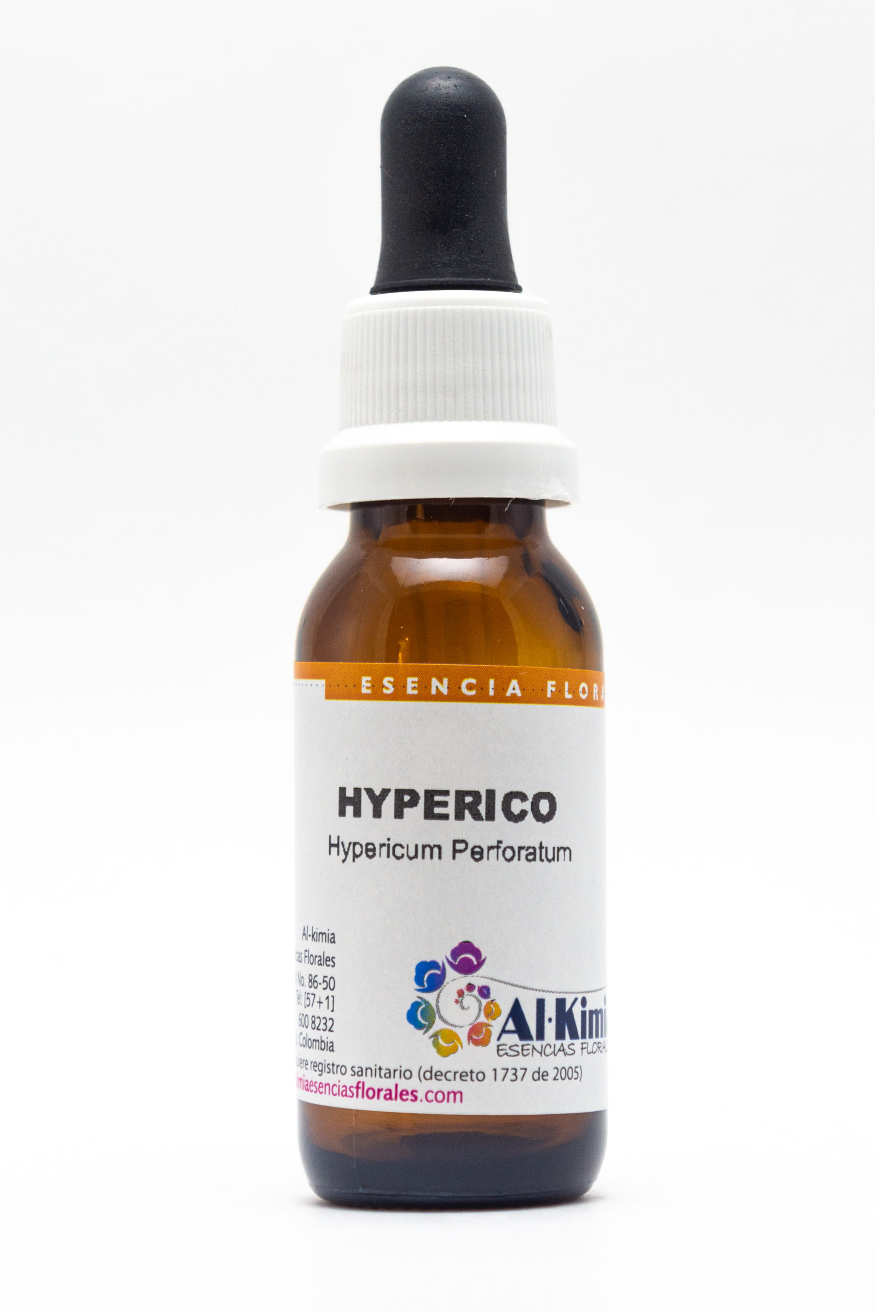 Hypérico Botella Stock